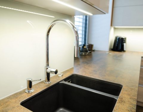 Glanz – Pískově šedý lesk / Neolith / Grafosklo